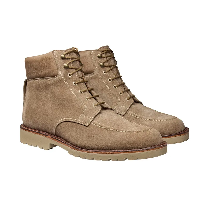 Vail Taupe Reverse Butt Suede