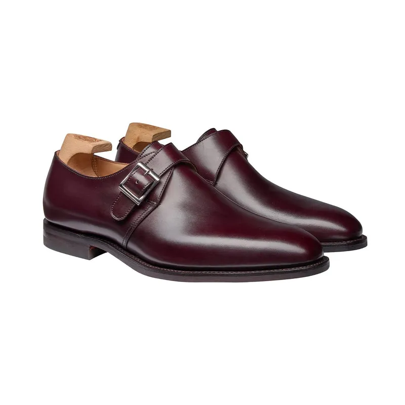 Monkton 3 Burgundy Burnished Calf
