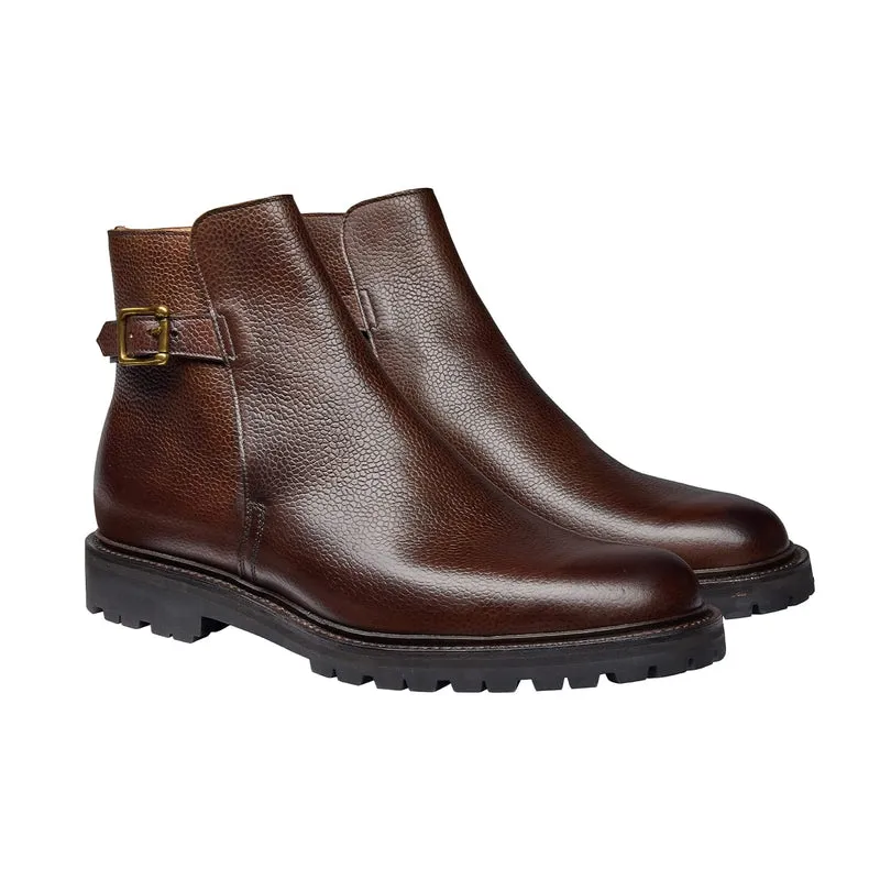 Hickstead 4 Dark Brown Scotch Grain