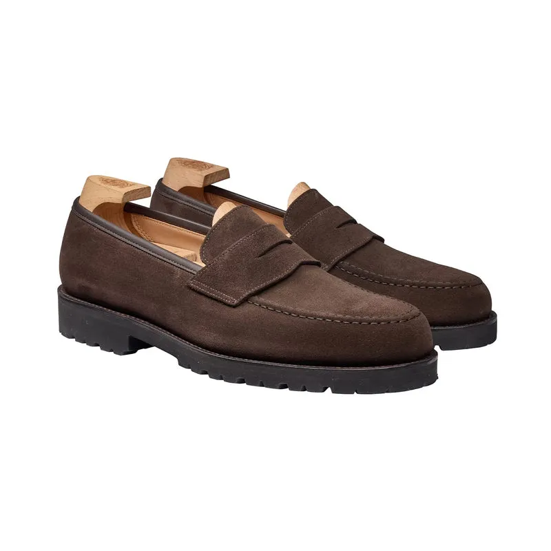 Boston 2 Dark Oak Suede