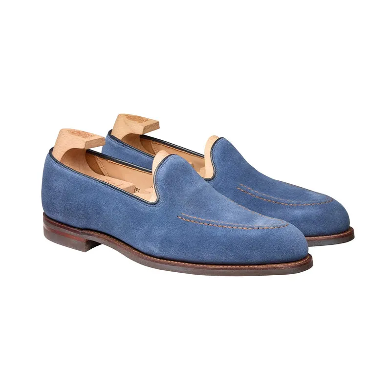 Camden Mid Blue Suede