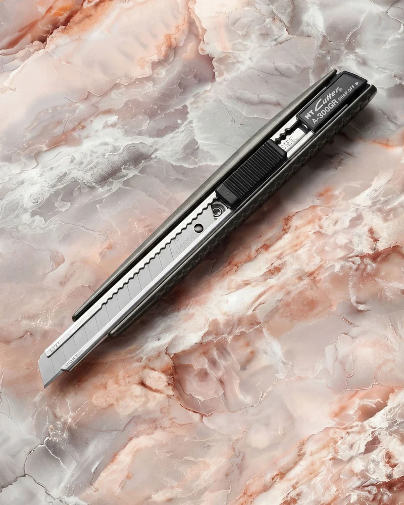 NT cutter knife, A-300 aluminium