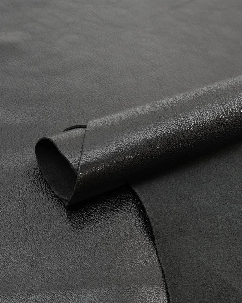 Toulouse Collection | Shrunken Vegetable-Tanned Goat Leather with Natural Grain