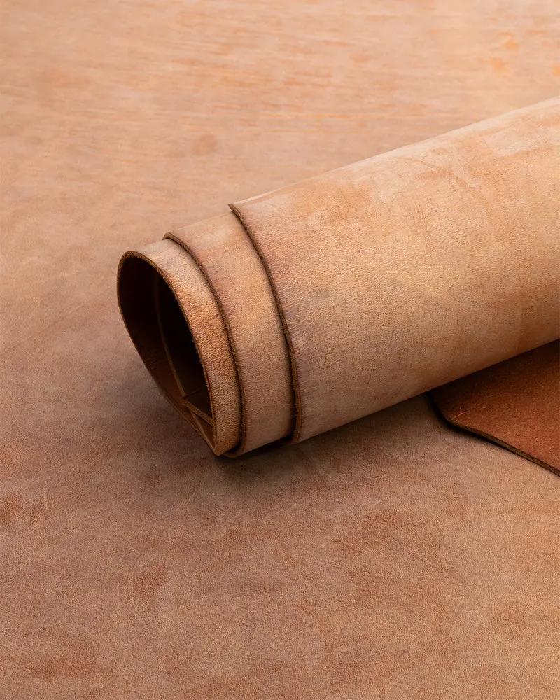 Limited Collection harness leather | Thick leather with a matte and wax finish (2.5 mm - 2.9 mm)