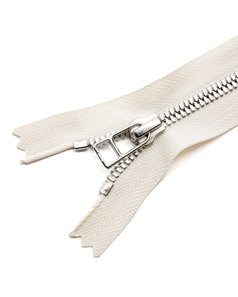YKK Excella® | Complete closed bottom zipper with single slider | Silver | Size 5