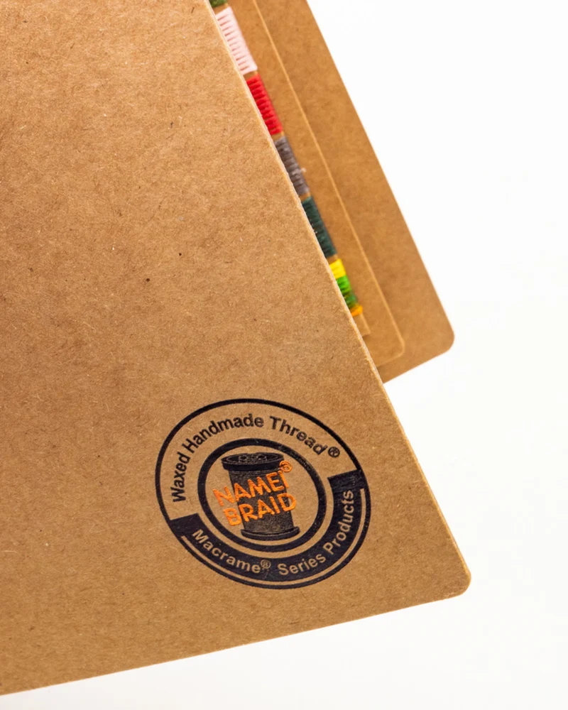 MeiSi Color card | NanMei Braid Waxed Polyester thread