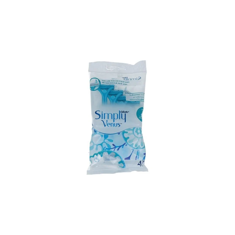 Gillette Venus Simply 2 Wegwerpscheermesjes 4 stuks