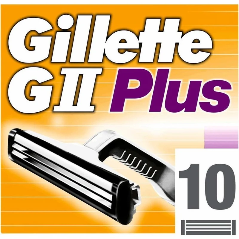 Gillette GII Plus Scheermesjes 10 stuks