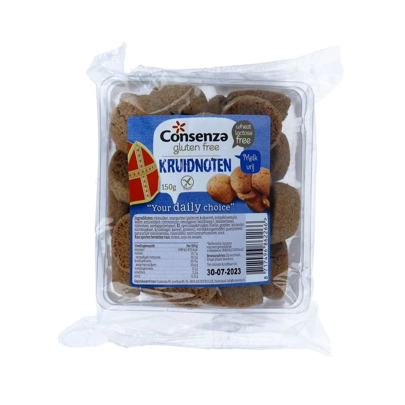 Consenza Kruidnoten 150 gram