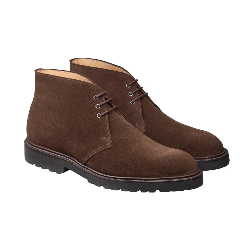 Chepstow 2 Dark Brown Suede