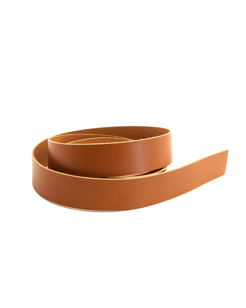 Vienna Collection belt strap | Vegetable tanned firm harness leather
