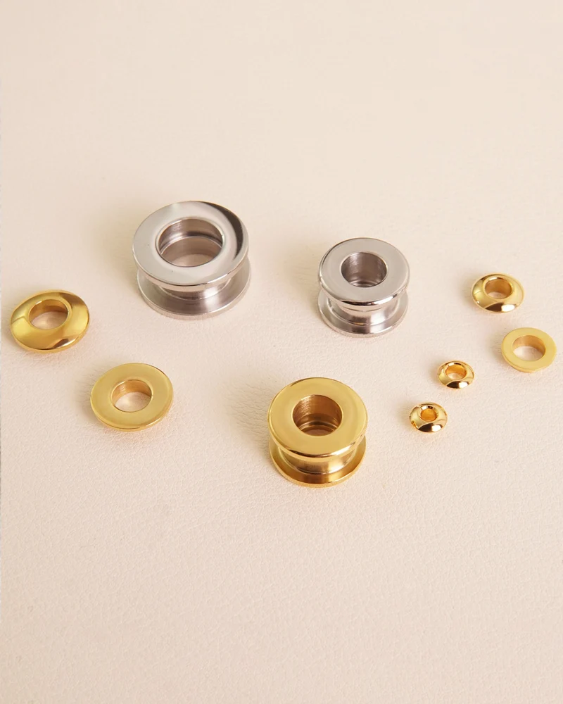 Stainless Steel Eyelet | Gold and Silver | 3 sizes