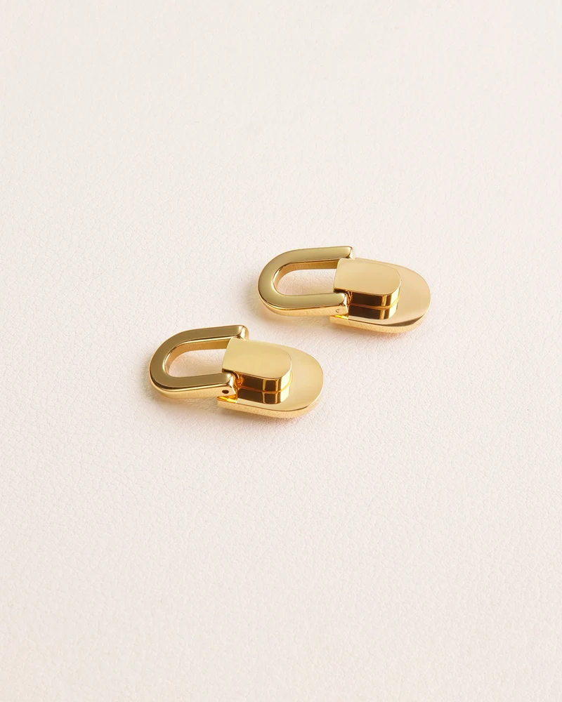 Stainless Steel Bag Handle fastener | Gold and Silver