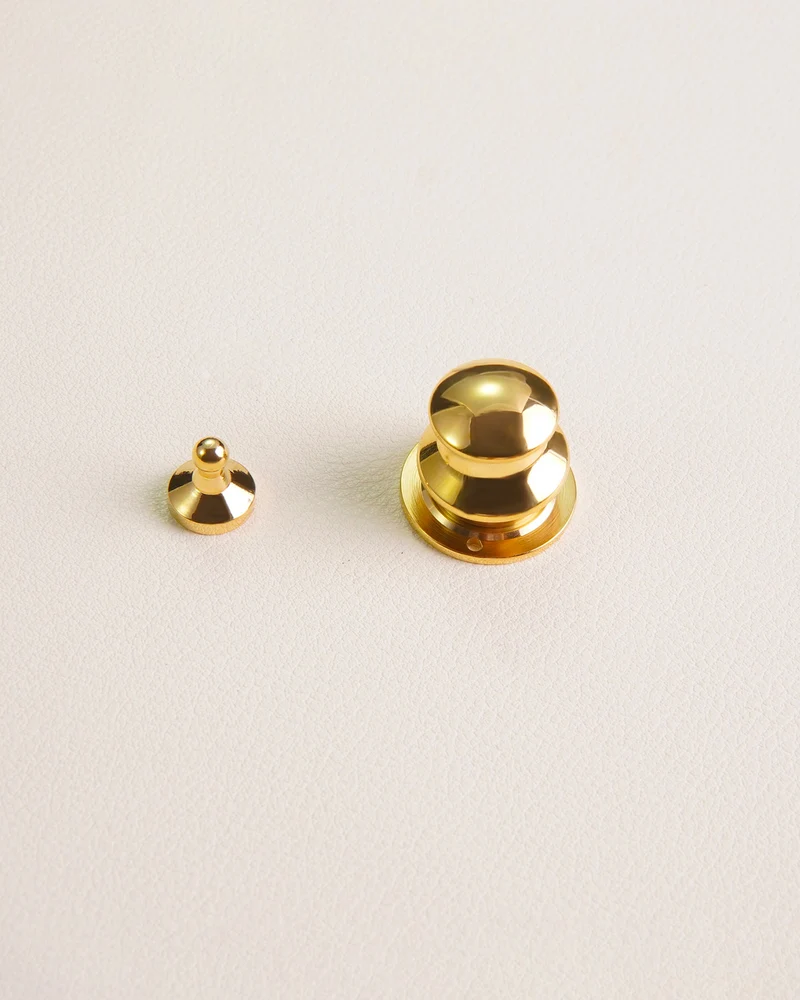 Stainless Steel Cap Spring lock | Gold and Silver