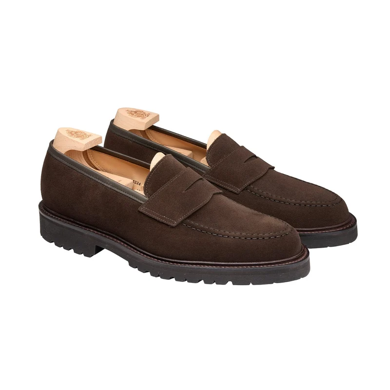 Boston 2 Dark Oak Suede