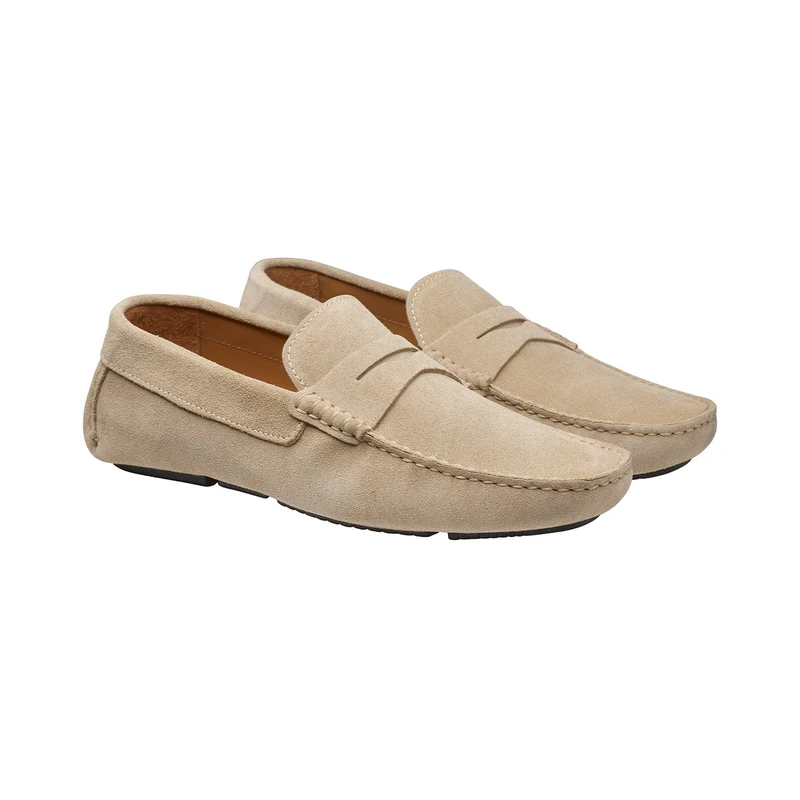 Torino Taupe Suede
