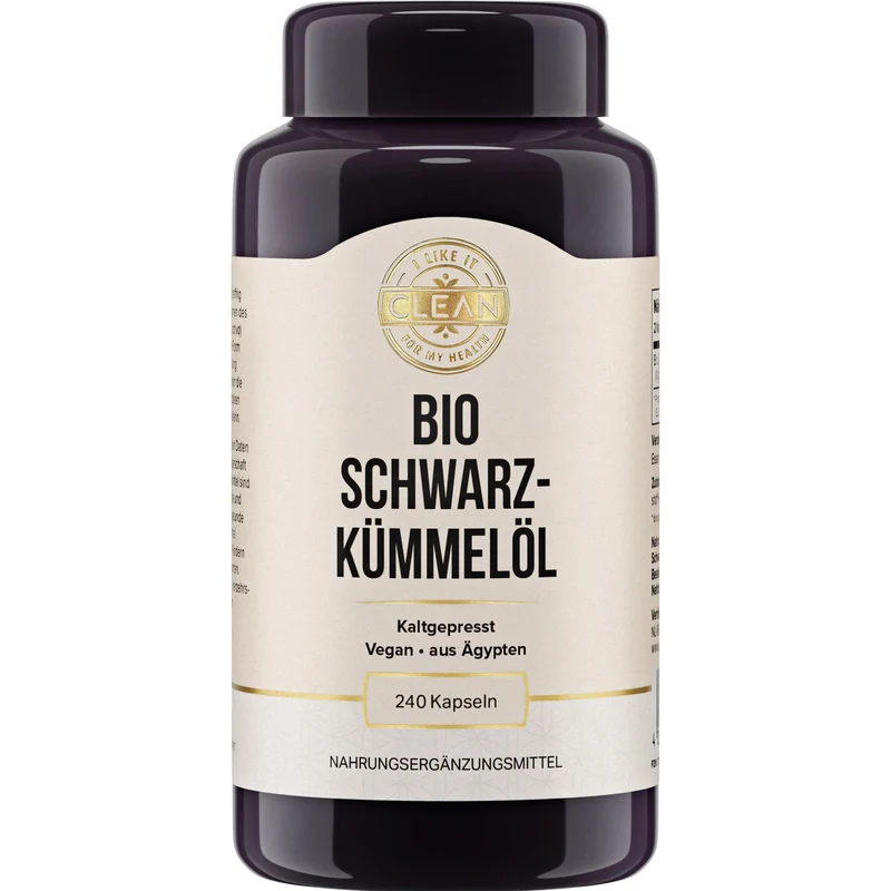 Bio Zwarte Komijnolie 500mg - 240st