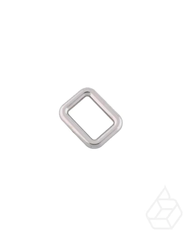 Rectangular ring | Gold and Silver | 5 inner sizes