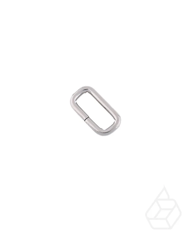 Rectangular ring | Silver | inner size 24 mm