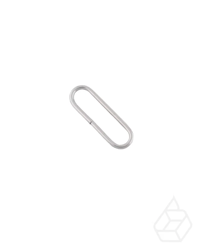 Oval ring | Silver | inner size 39,5 mm