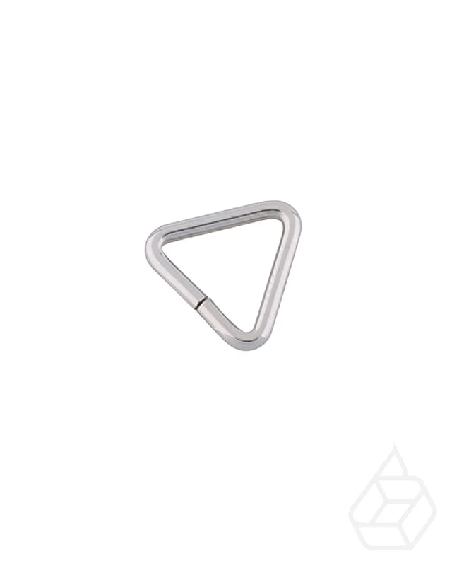 Triangular ring | Silver | inner size 19,5 mm
