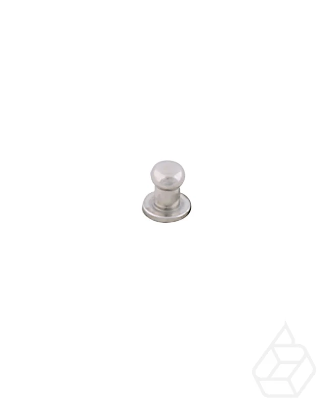 Collar button stud | Gold and Silver | Head size 5 mm (10 pieces)