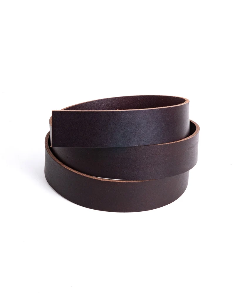 Chicago Collection belt strap | Thick and soft leather with a matte finish