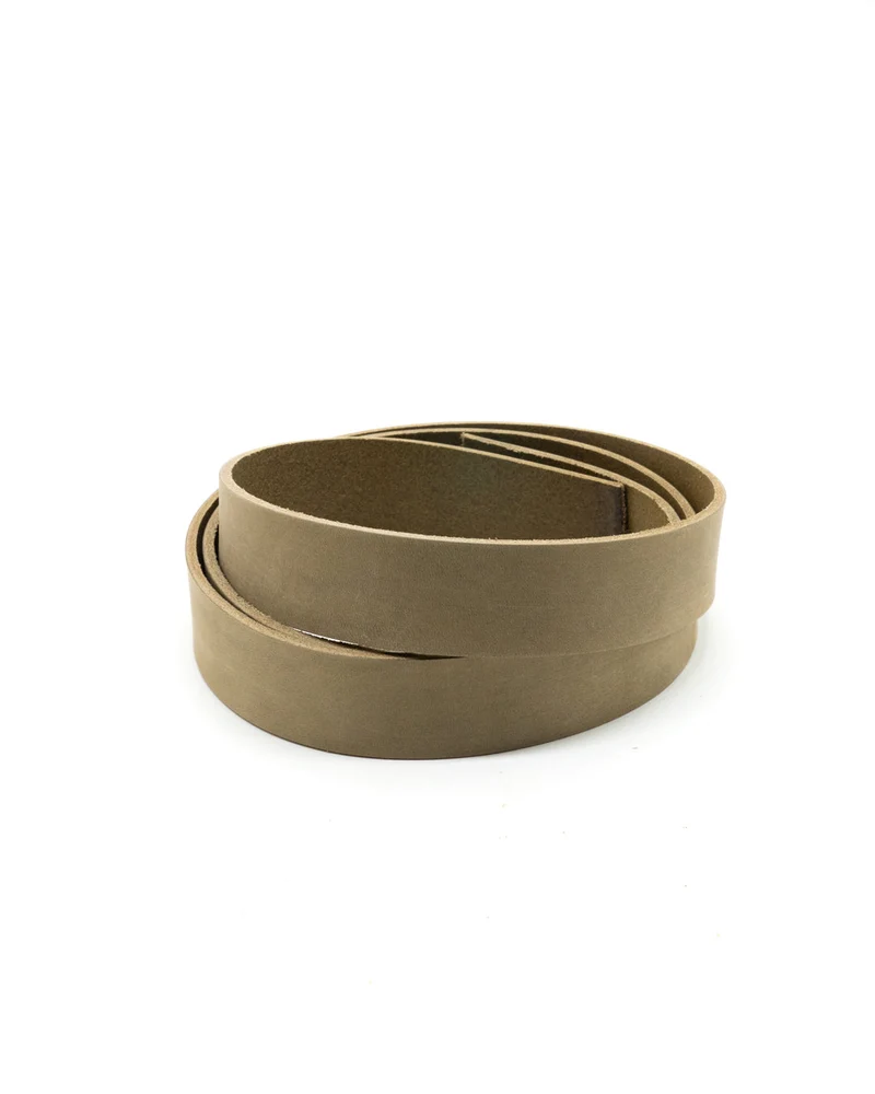 Sevilla Collection belt strap | Vegetable tanned tough nubuck harness leather