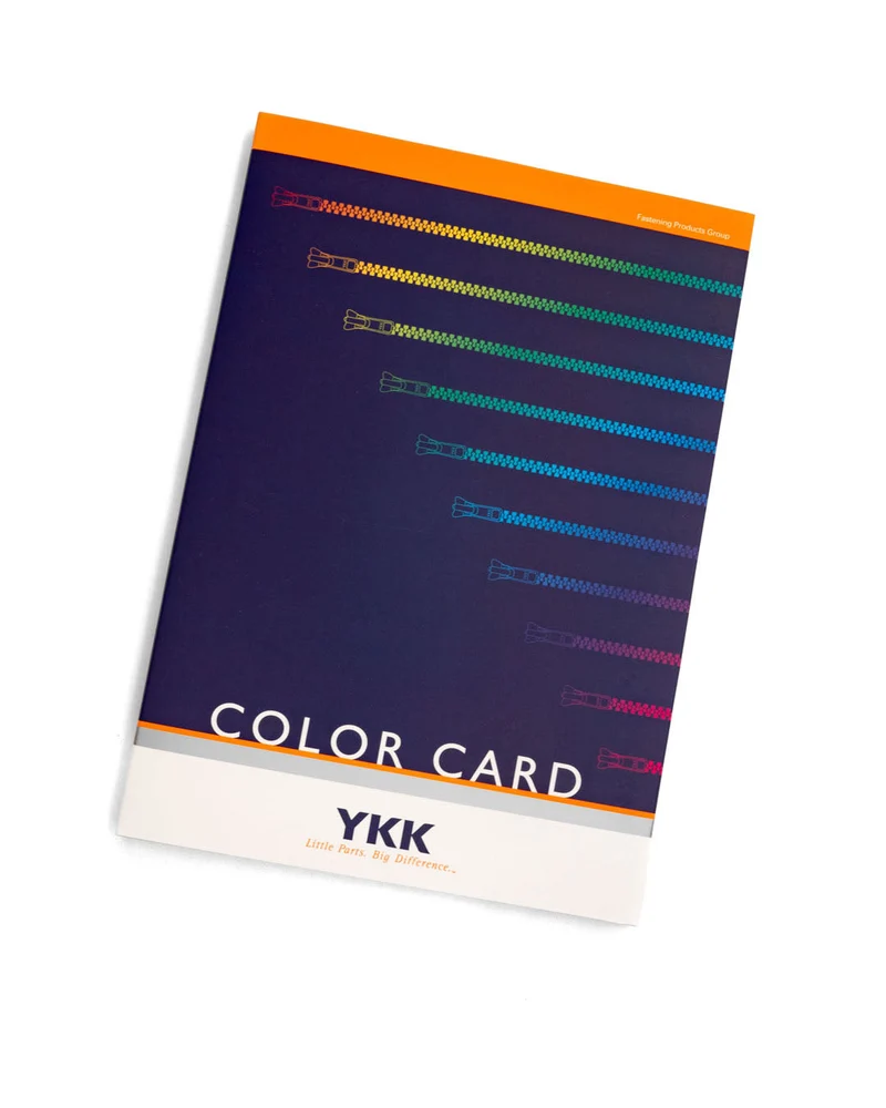 YKK Official Color card