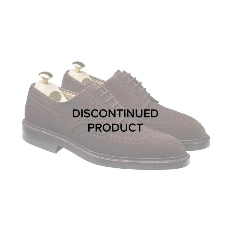Pembroke Dark Brown Suede