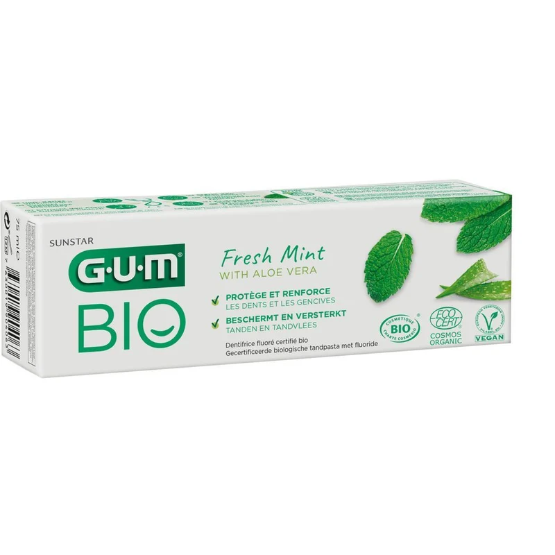 GUM Tandpasta Bio Fresh Mint 75 ml