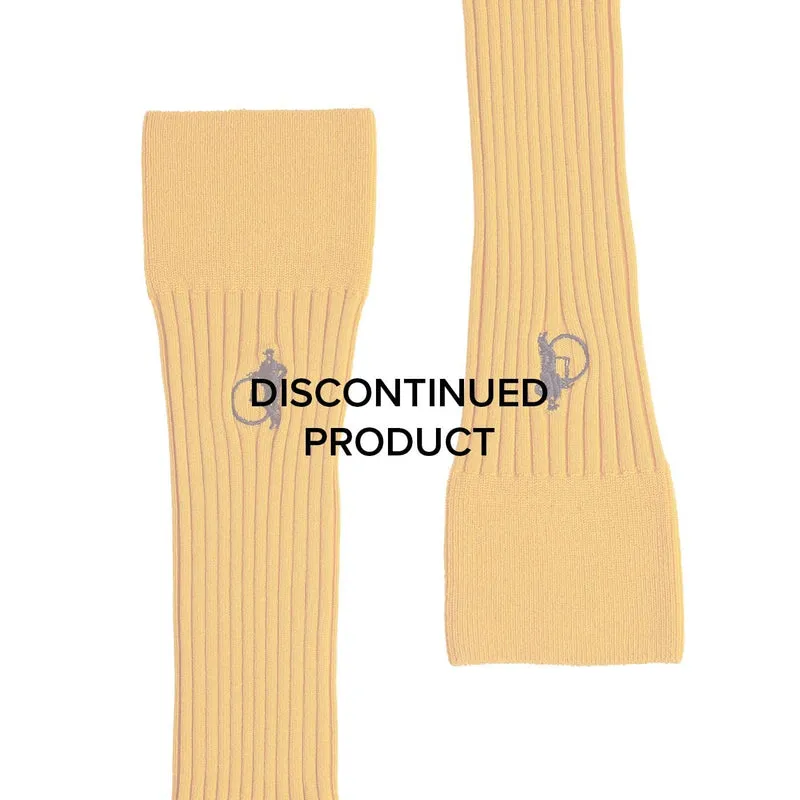 Simply Sartorial Socks - Mustard