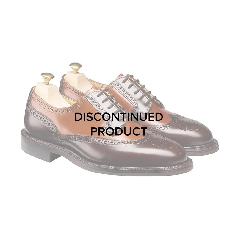 Luna Dark Brown & Tan Cavalry Calf
