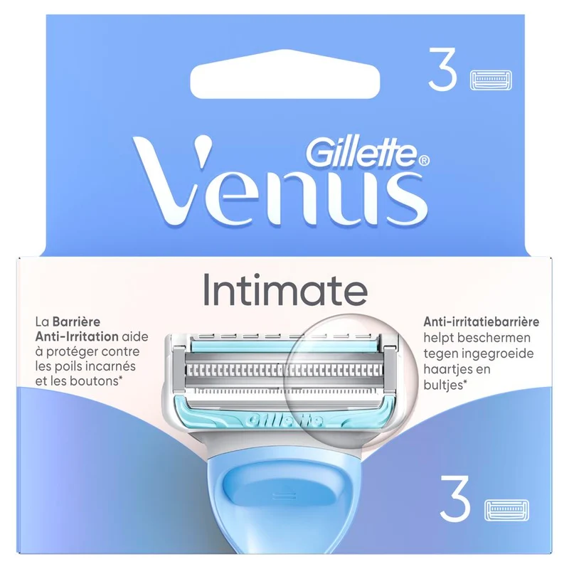 Gillette Venus Intimate Scheermesjes 4 stuks