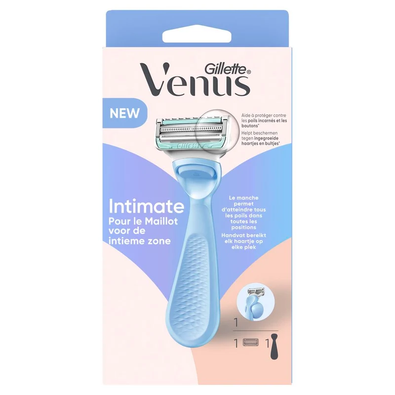 Gillette Venus Intimate Scheerapparaat + Navulmesje