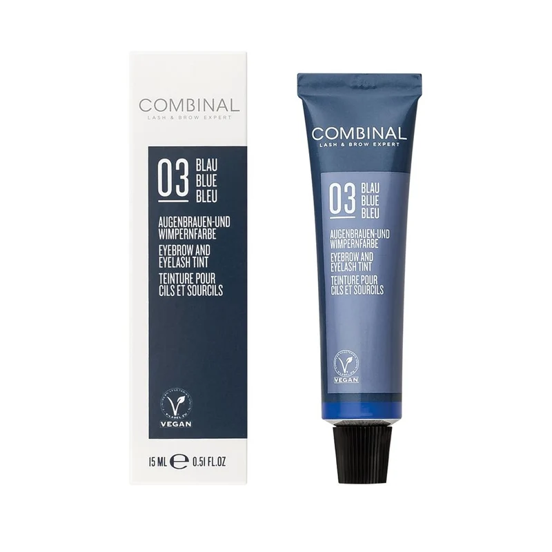 Combinal Wenkbrauw- en Wimperverf Blauw 15 ml