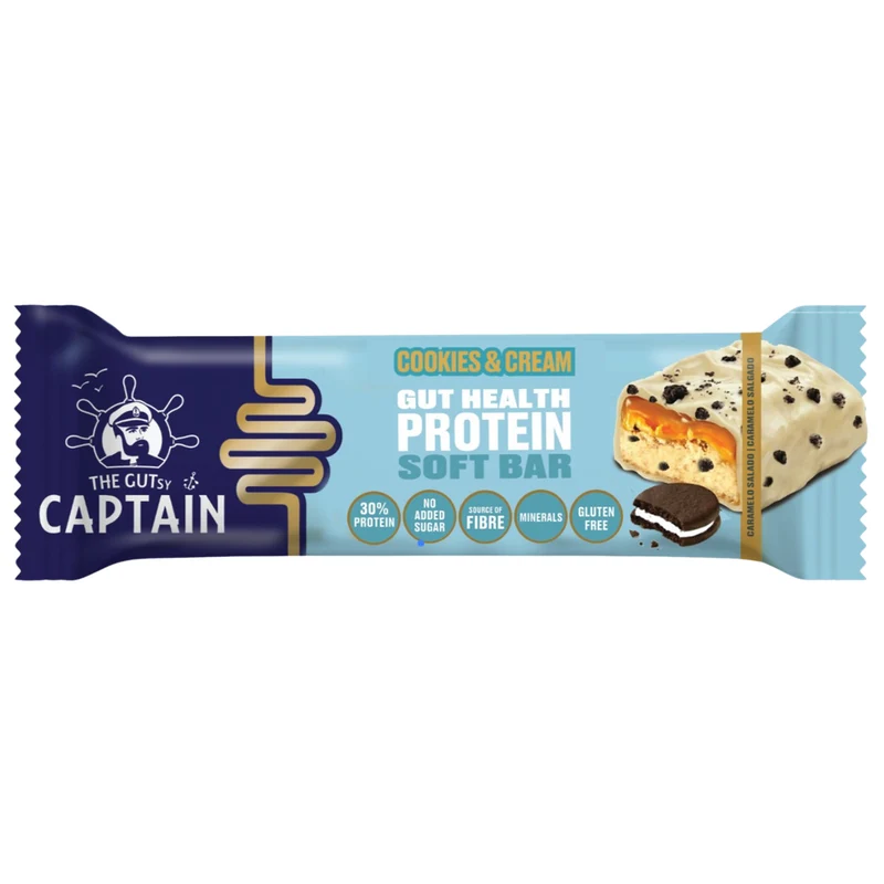 The Gutsy Captain Cookies & Cream Bar 45 gram