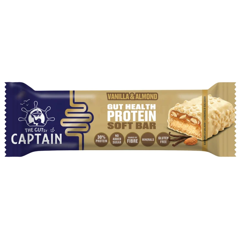 The Gutsy Captain Vanilla & Amond Bar 45 gram