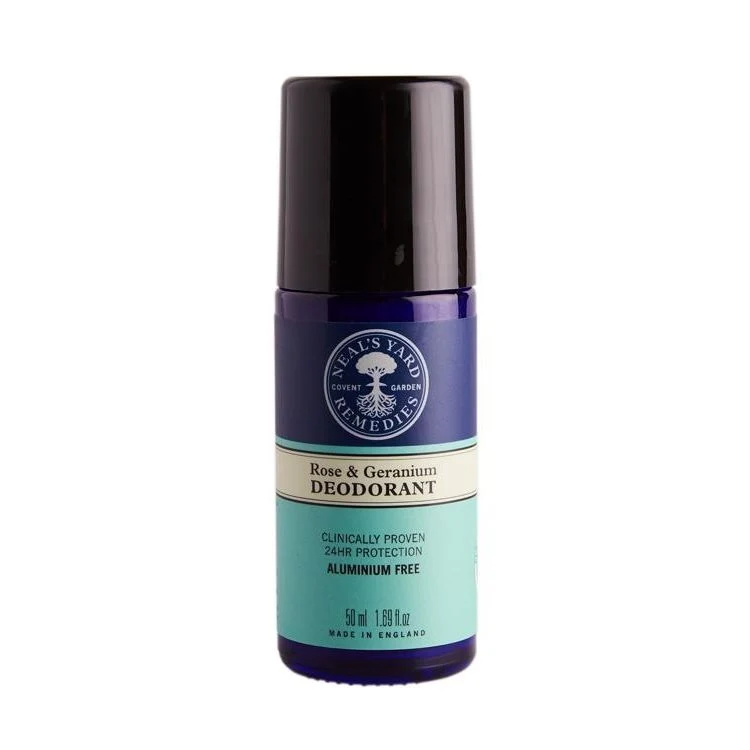 Neals Yard Remedies Rose & geranium roll on deodorant 50 ml