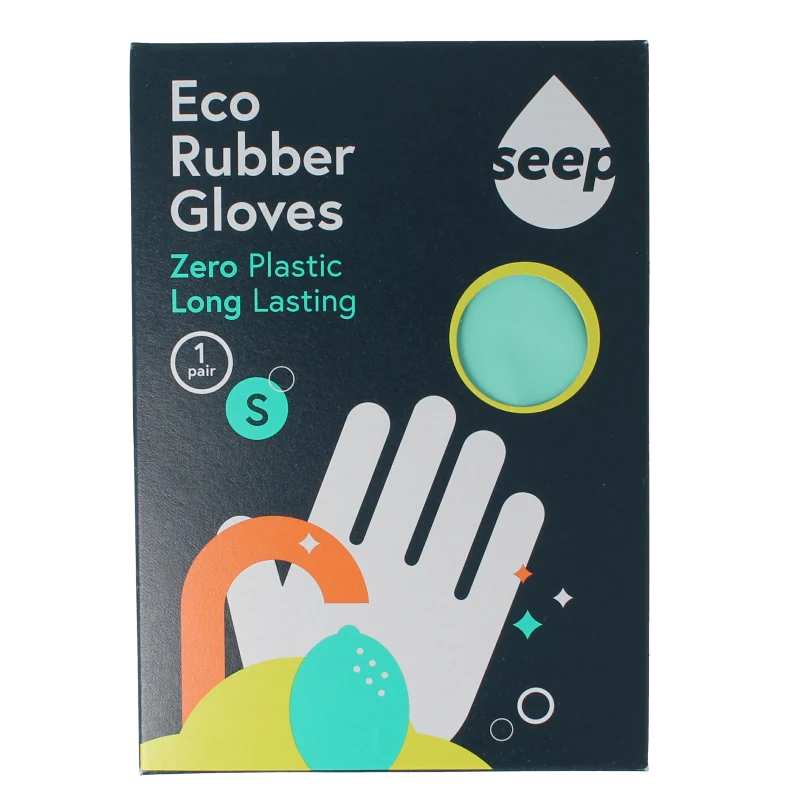 Seep Handschoen rubber eco maat S 1 paar