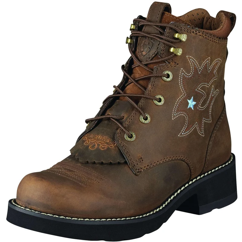 Ariat Stalschoenen Western Probaby Lacer B Driftwood Brown
