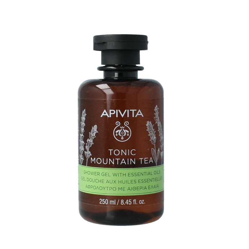 APIVITA Showergel tonic mountain tea 250 ml