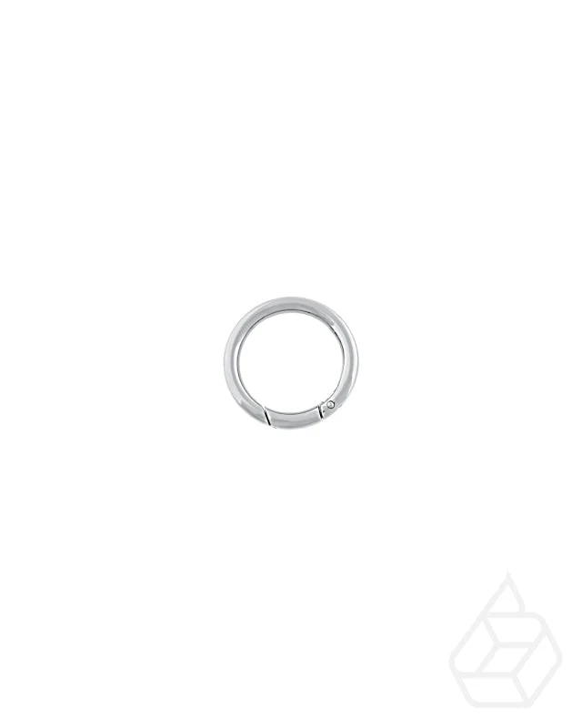 Round O-Ring, swivel snap hook | Gold and Silver | 2 inner sizes