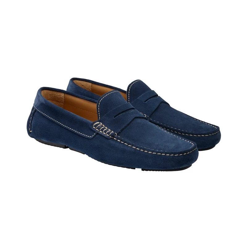 Torino Navy Suede
