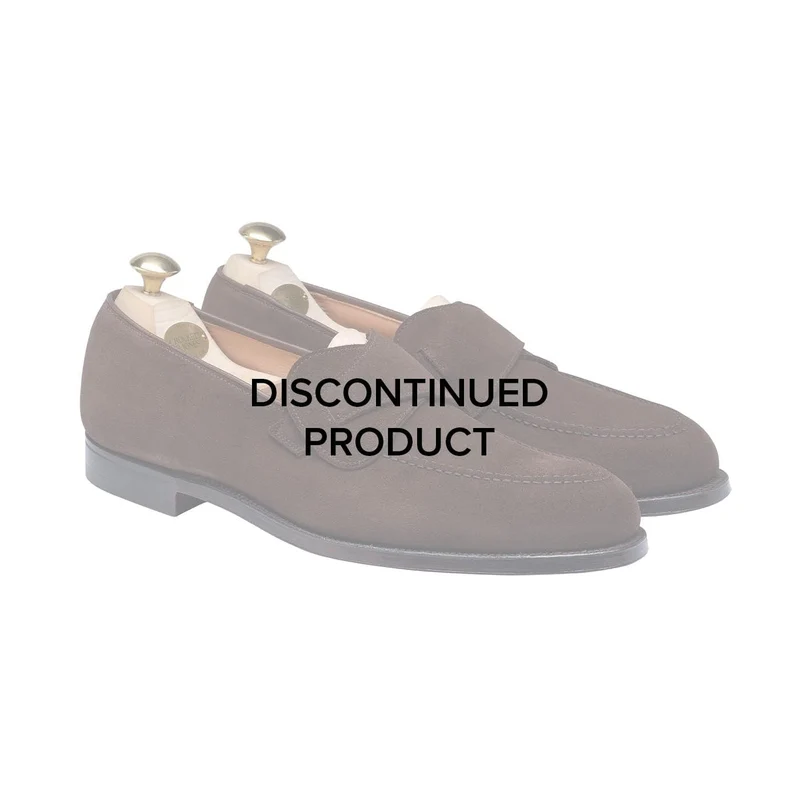 Selby Dark Brown Calf Suede
