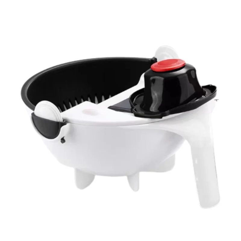 Globetrek° KitchenSlicer - Multifunctionele Keuken Snijder Met Mand Droogleggen