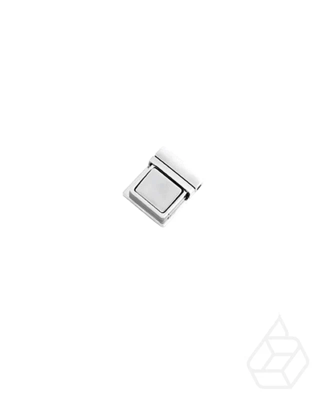 Tic-tuc bag lock | Silver | 30 x 35 mm
