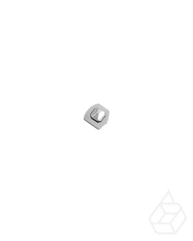 Turning lock | Silver | 36,5 x 41,5 mm