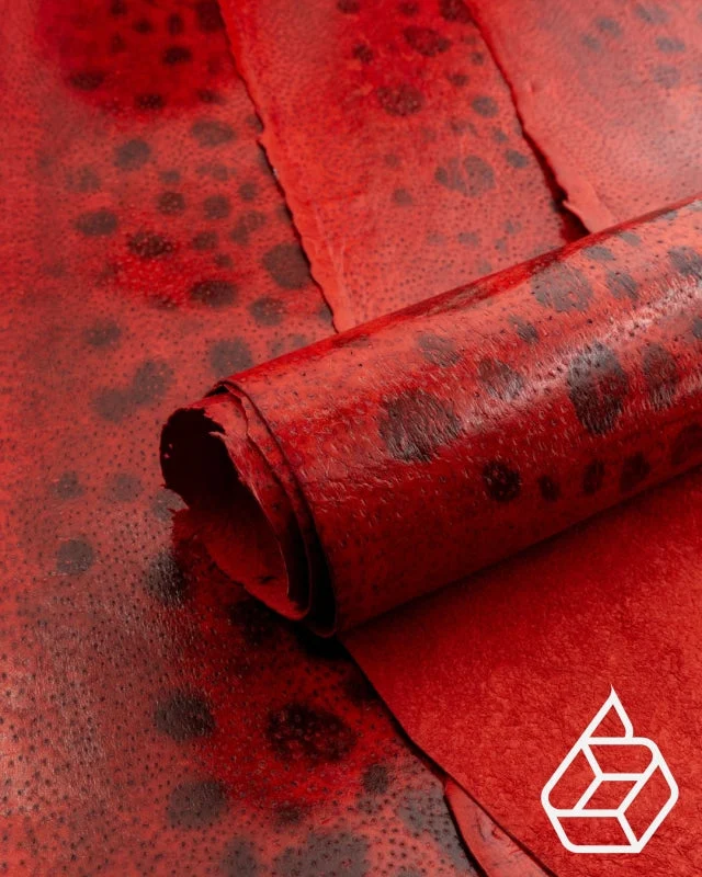 Spotted wolffish Collection | Smooth fish leather with a silk gloss and natural pattern