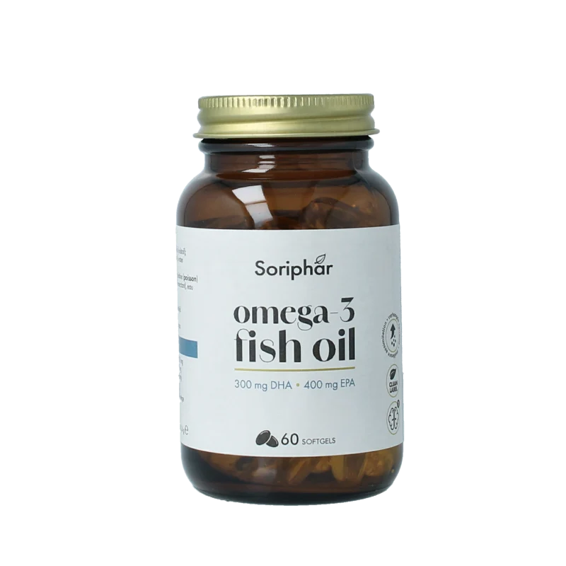 Soriphar Omega 3 fish oil 60 softgels